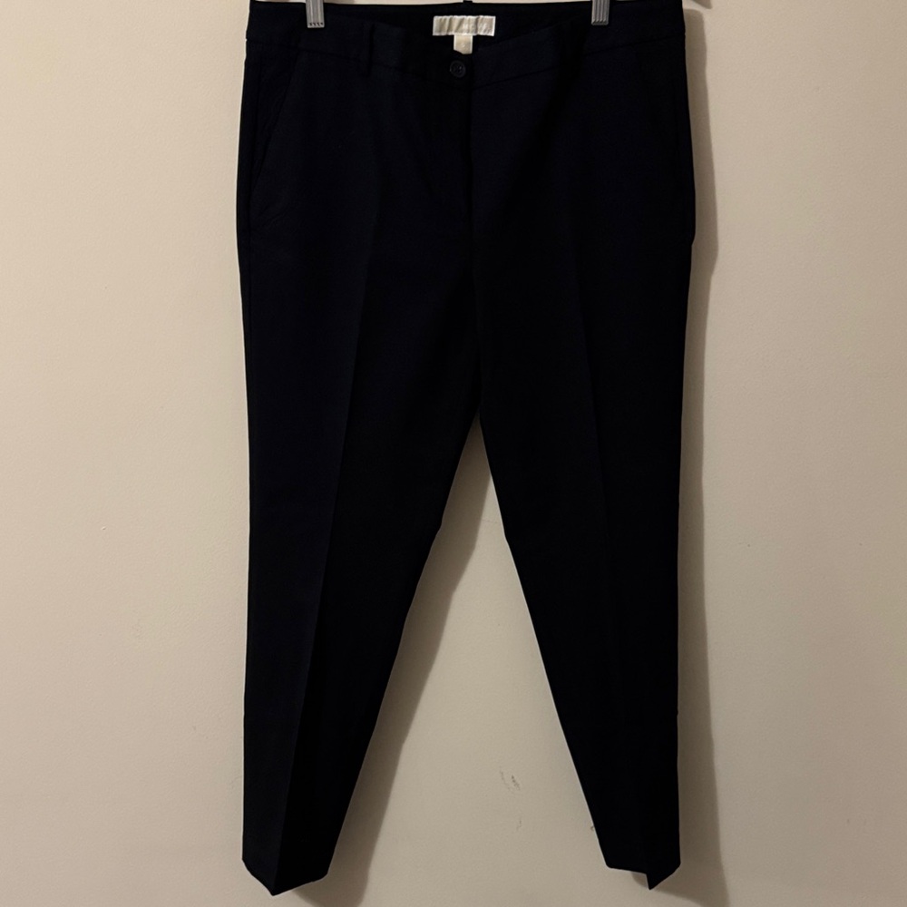 Michael Kors Collection Black Ankle Pants